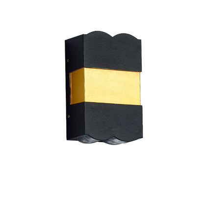 Rectangular Waterproof Outdoor Patio Wall Sconce Lamp