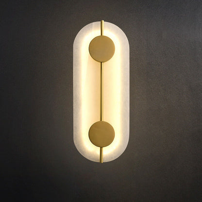 Modern Iron Circle LED Wall Sconce Lamp