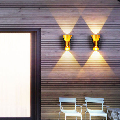 Shape Outdoor Patio Balcony Waterproof LED Wall Sconce Lamp