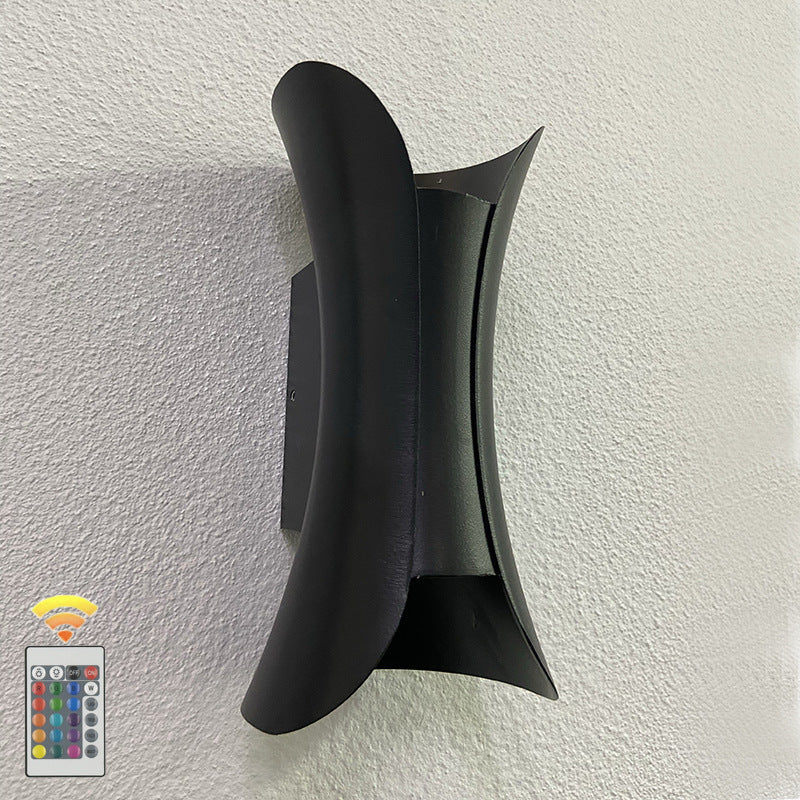 Waterproof Rectangle Aluminum LED Wall Sconce Lamp