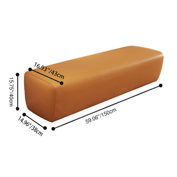 Modern Solid Wood Bench
