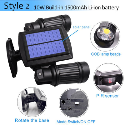 Motion Sensor Solar LED Lights