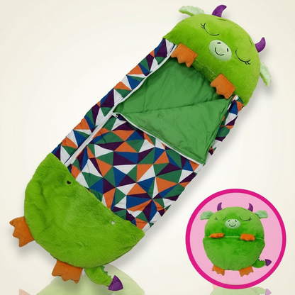Animal Shape Kids Sleeping Bag with Pillow