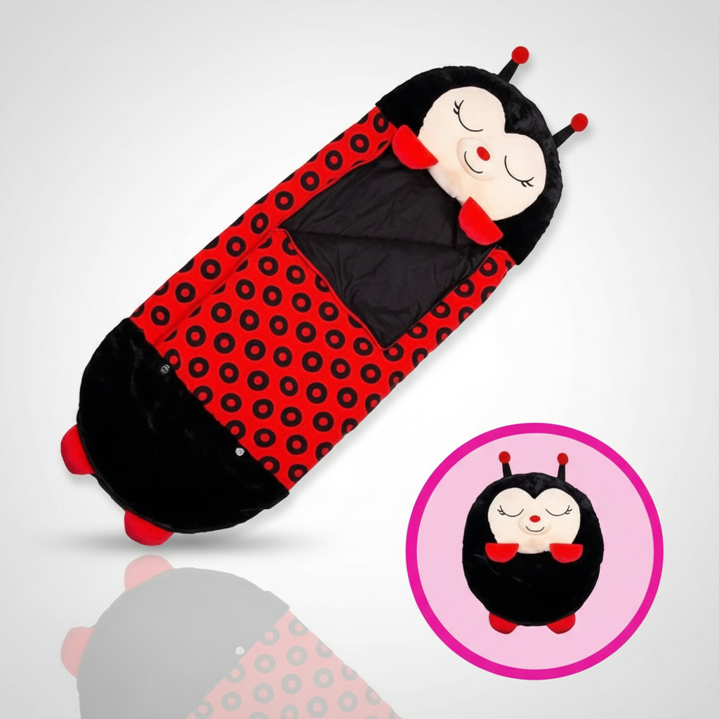 Animal Shape Kids Sleeping Bag with Pillow