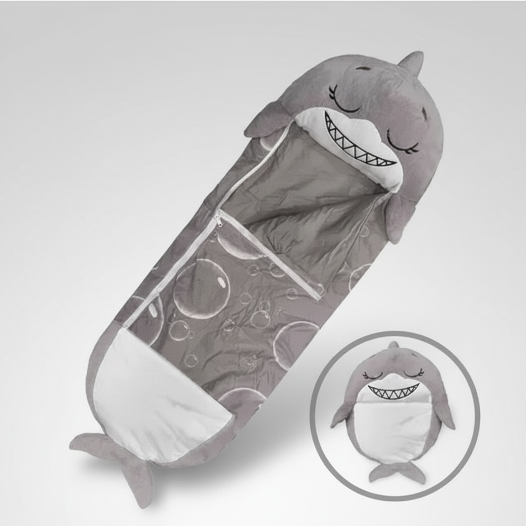 Animal Shape Kids Sleeping Bag with Pillow