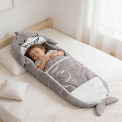 Animal Shape Kids Sleeping Bag with Pillow