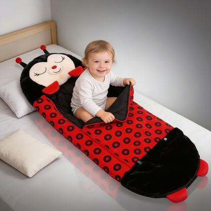 Animal Shape Kids Sleeping Bag with Pillow