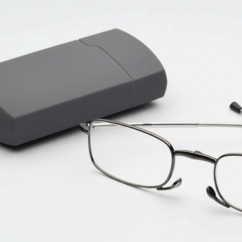 Foldable Reading Glasses with Case