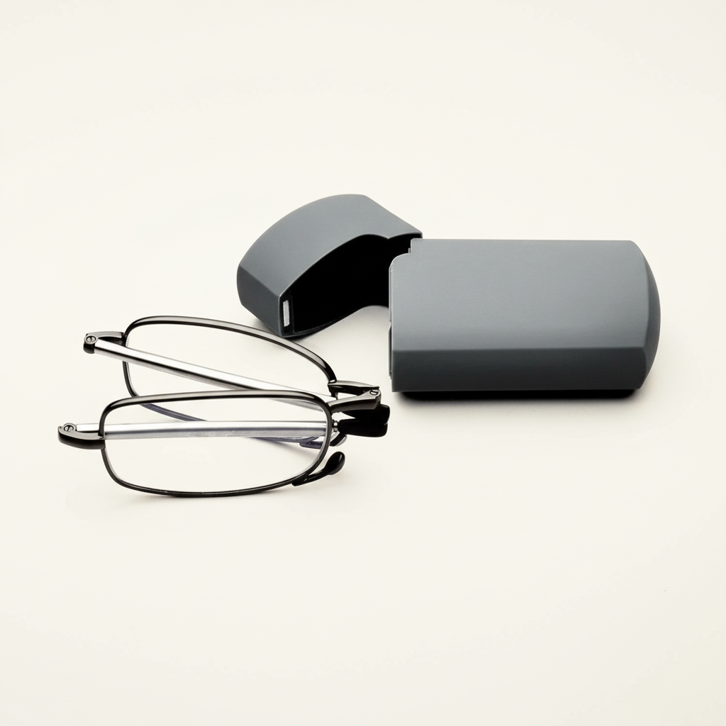 Foldable Reading Glasses with Case