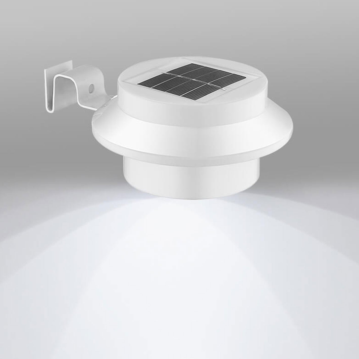 Solar LED Outdoor Waterproof Fence Wall Sconce Lamp