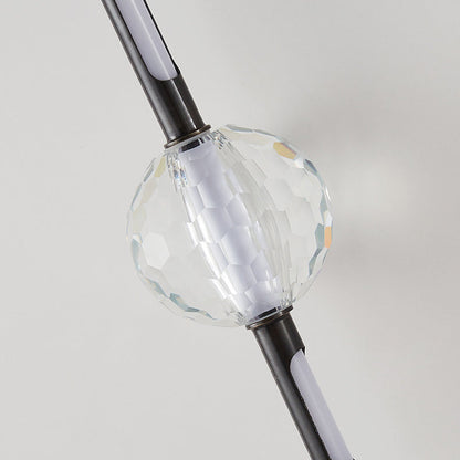 Strip Orb Full Copper Crystal Silicone LED Wall Sconce Lamp