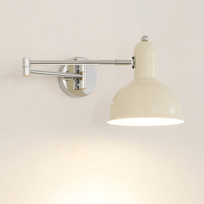 Scandinavian Adjustable Arm 1-Light Wall Sconce Lamp