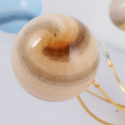 Contemporary Moon Ceiling Light