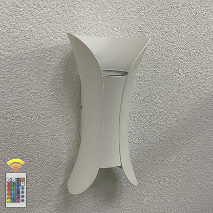 Waterproof Rectangle Aluminum LED Wall Sconce Lamp