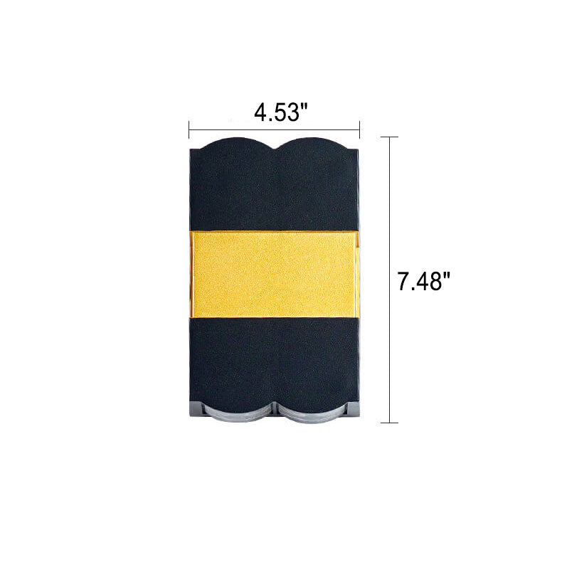 Rectangular Waterproof Outdoor Patio Wall Sconce Lamp