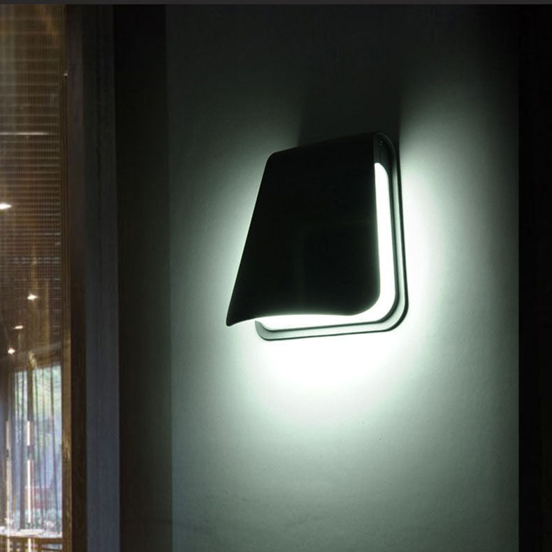 Solid Color Die-Cast Aluminum LED Wall Sconce Lamp