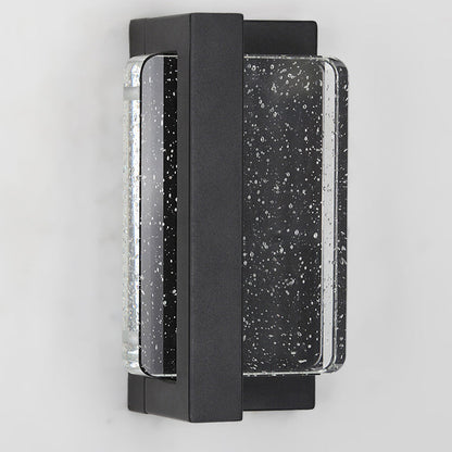 Waterproof Iron Crystal LED Outdoor Wall Sconce Lamp