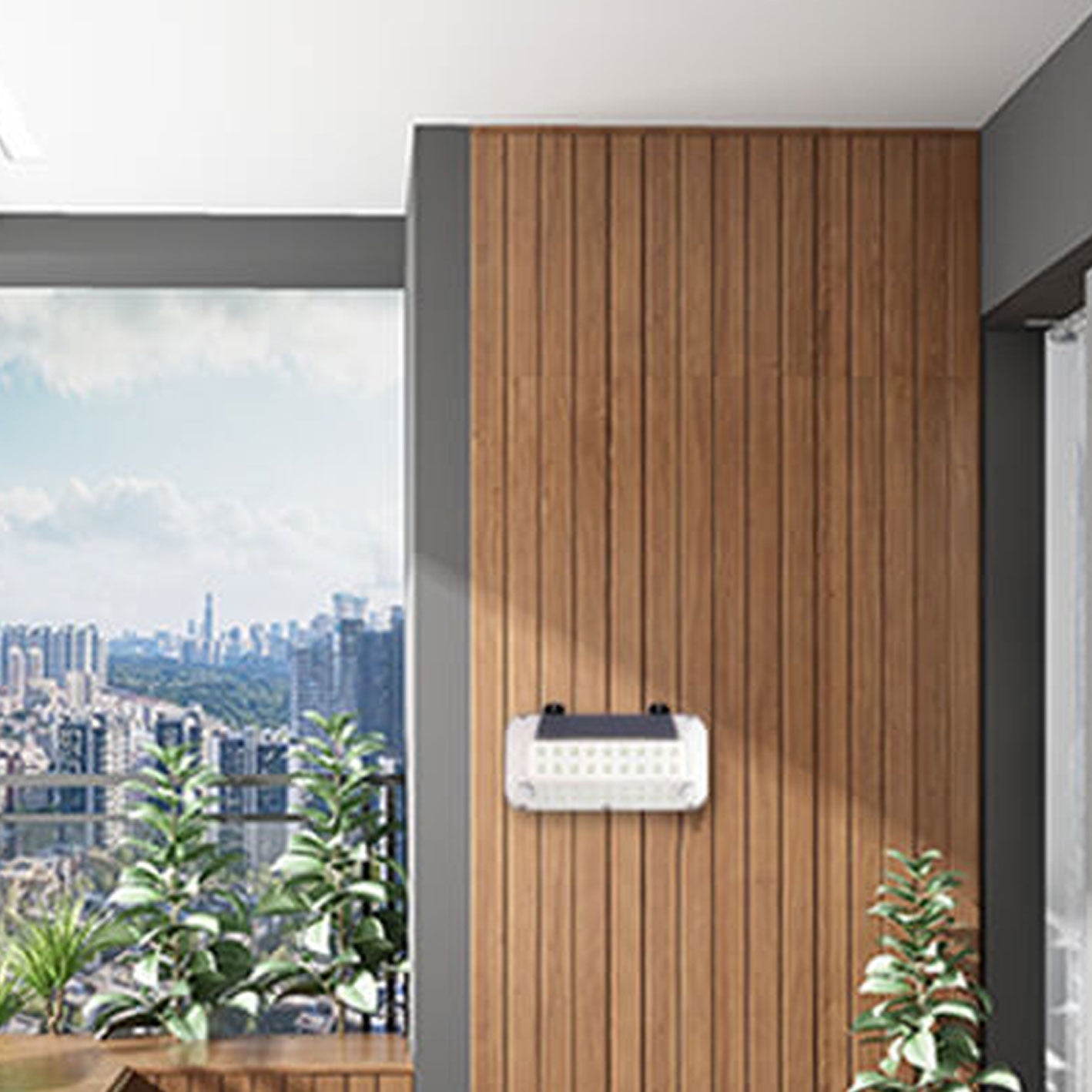 Outdoor Human Sensor Outdoor Garden Wall Sconce Lamp