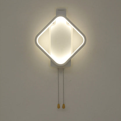 Modern Creative Square Color Light LED Wall Sconce Lamp
