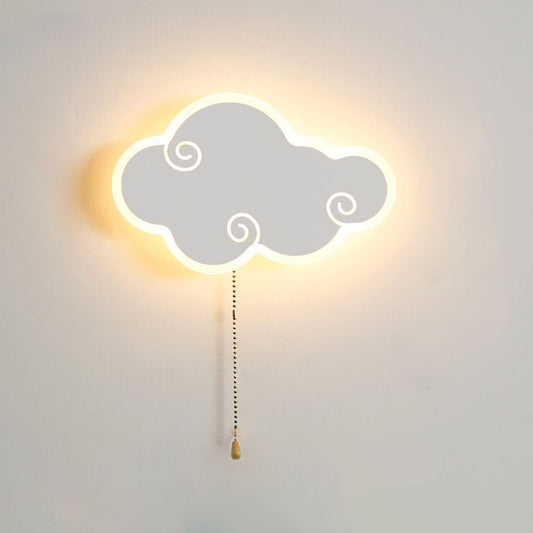 Nordic Simple Cloud Cartoon Design LED Wall Sconce Lamp