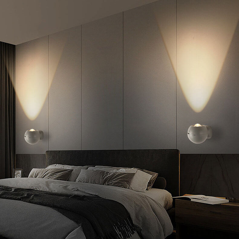 Round Eye Protection Magnetic Suction LED Wall Sconce Lamp