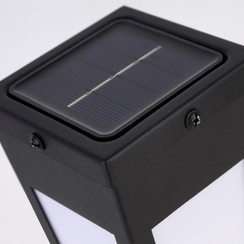 Intelligent Sensor LED Solar Waterproof Wall Sconce Lamp