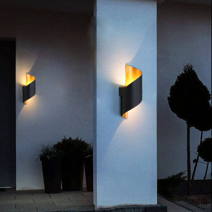 Bending Outdoor Indoor Waterproof LED Wall Sconce Lamp