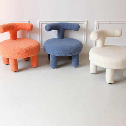 Contemporary Fabric Wood Chair