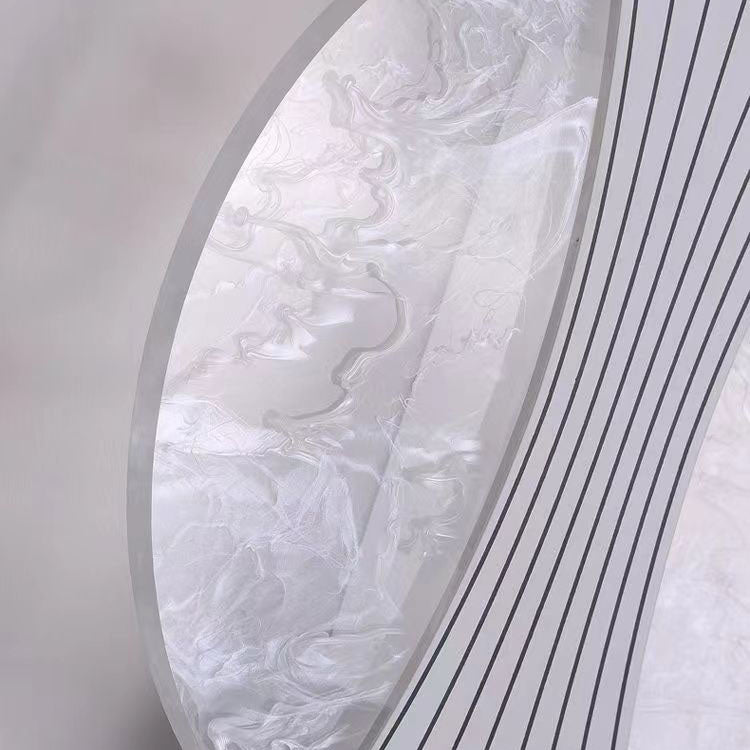 Round Diamond Hardware Acrylic LED Wall Sconce Lamp