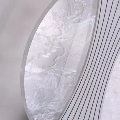 Round Diamond Hardware Acrylic LED Wall Sconce Lamp
