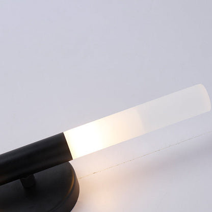 Minimalist Aluminum Iron Cylinder LED Wall Sconce Lamp