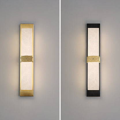 Chinese Strip Chinese Knot Cymbidium LED Wall Sconce Lamp