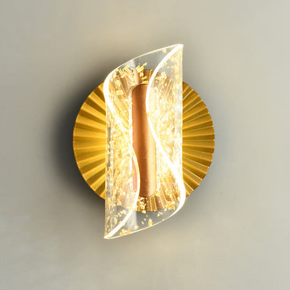 Luxury Hardware Acrylic Butterfly LED Wall Sconce Lamp