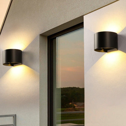Aluminum APP Dimming Waterproof LED Wall Sconce Lamp