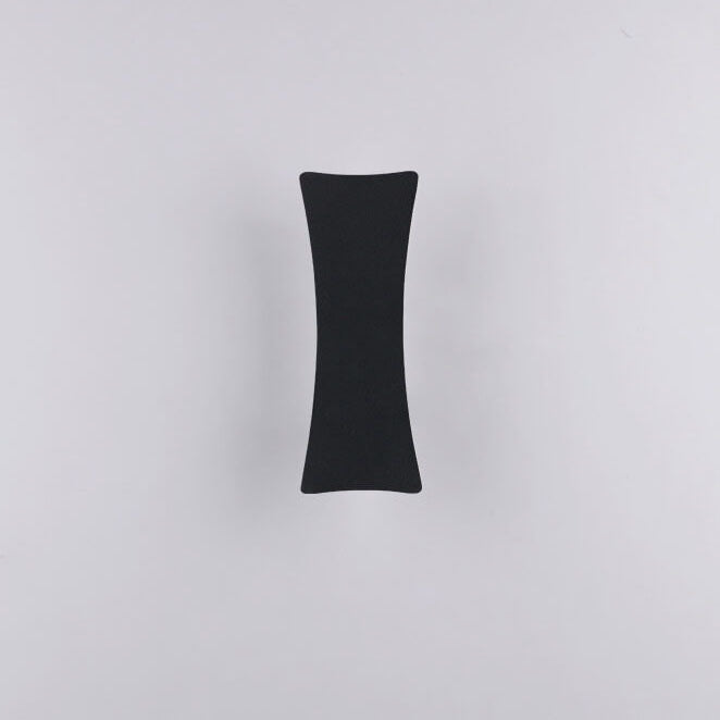 Rectangular Curved LED Outdoor Waterproof Wall Sconce Lamp