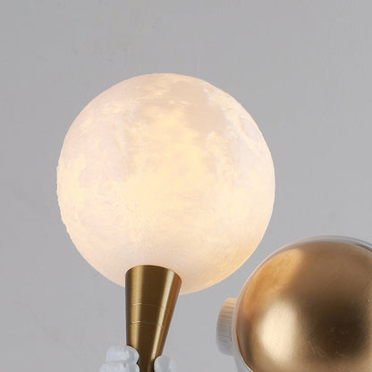 Contemporary Astronaut Table Lamp