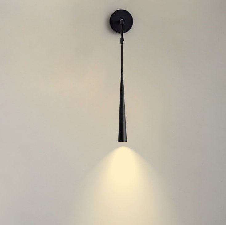 Minimalist Long Cylindrical Spotlight LED Wall Sconce Lamp