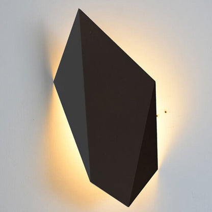 Nordic Iron Geometric Rhombus Design LED Wall Sconce Lamp
