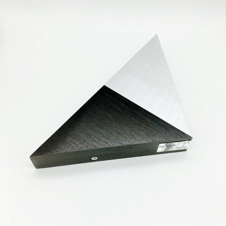 Aluminum Triangle Pyramid Design LED Wall Sconce Lamp