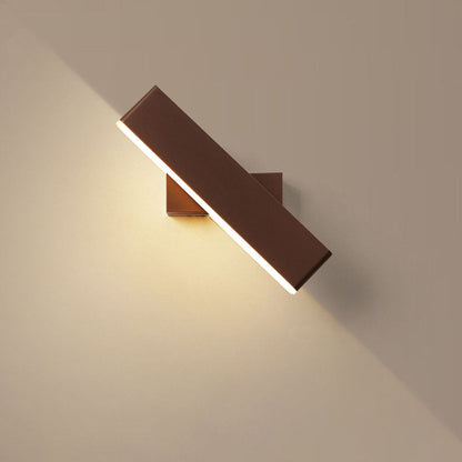 Rectangular Aluminum Acrylic LED Wall Sconce Lamp