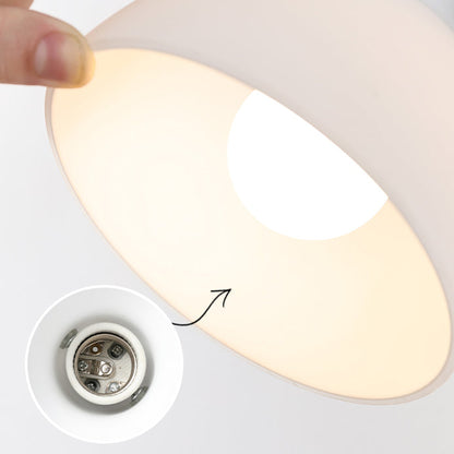 Simplicity Glass Dome Hemispheroid 1-Light Wall Sconce Lamp