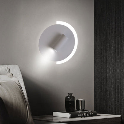 Acrylic Disc Spotlight Rotatable LED Wall Sconce Lamp