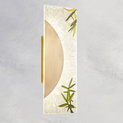 New Copper Ultra Thin Mural Design LED Wall Sconce Lamp