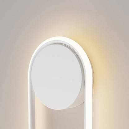 Scandinavian Acrylic Round Hook Led Wall Sconce Lamp