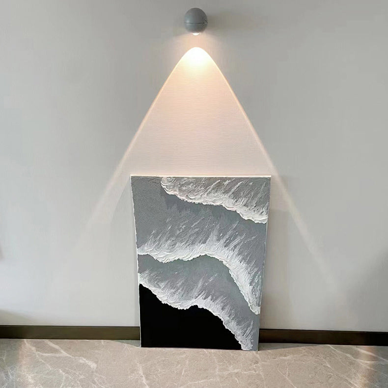 Modern Minimalist Orb USB ABS LED Wall Sconce Lamp