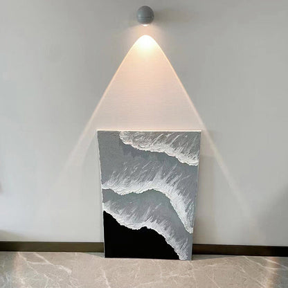 Modern Minimalist Orb USB ABS LED Wall Sconce Lamp