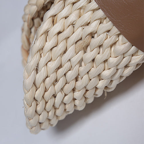 Japanese Leather Wrapping Round 1-Light Wall Sconce Lamp