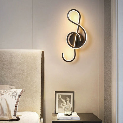 Deco Note Soft Silicone Lampshade LED Wall Sconce Lamp