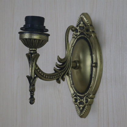 Tiffany Flora Stained Glass 1-Light Wall Sconce Lamp
