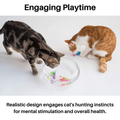 Motion Activated Swimming Fish Cat Toy